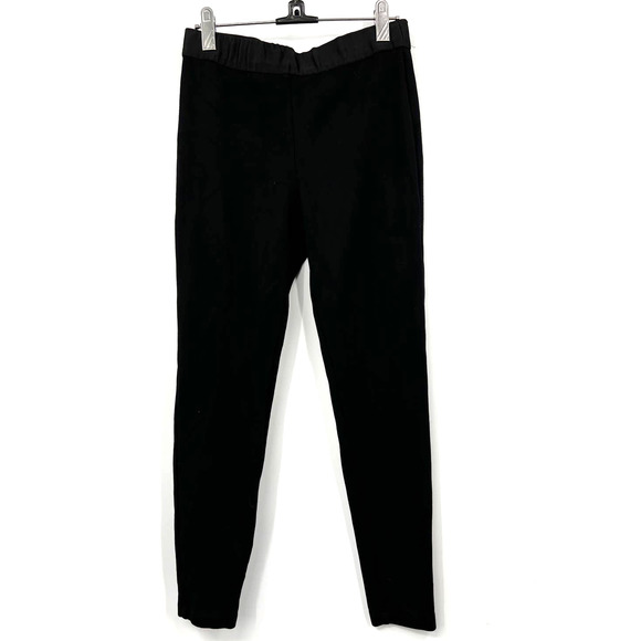 Bailey 44‎ Pants En Pointe Black Pull On Elastic Waist Trouser Medium - Picture 1 of 6